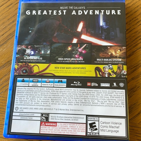 PS4 Lego Star Wars The Force Awakens Sony PlayStation 4 Video Game - Picture 2 of 4